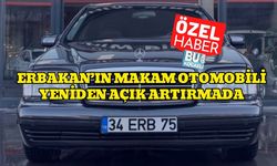 Erbakan’ın Makam Otomobili Yeniden Açık Artırmada