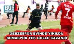 Gebzespor Evinde Yıkıldı: Somaspor Tek Golle Kazandı
