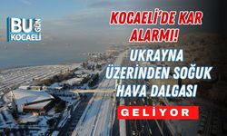 Kocaeli’de Kar Alarmı! Ukrayna Üzerinden Soğuk Hava Dalgası Geliyor