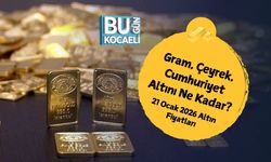 Gram, Çeyrek, Cumhuriyet Altını Ne Kadar? 21 Ocak 2026 Altın Fiyatları