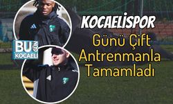 Kocaelispor Günü Çift Antrenmanla Tamamladı
