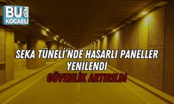 Seka Tüneli’nde Hasarlı Paneller Yenilendi: Güvenlik Artırıldı