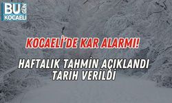 Kocaeli’de Kar Alarmı! Haftalık Tahmin Açıklandı, Tarih Verildi