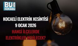 Kocaeli Elektrik Kesintisi 9 Ocak 2026: Hangi İlçelerde Elektrikler Kesilecek?