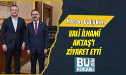Hasan Çalışkan Vali İlhami Aktaş’ı Ziyaret Etti
