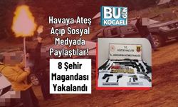Havaya Ateş Açıp Sosyal Medyada Paylaştılar! 8 Şehir Magandası Yakalandı