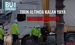 Tırın Altında Kalan Yaya Hayatını Kaybetti