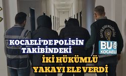 Kocaeli’de Polisin Takibindeki İki Hükümlü Yakayı Ele Verdi