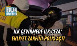 İlk Çevirmede İlk Ceza: Ehliyet Zarfını Polis Açtı