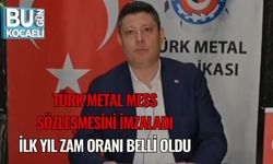 Türk Metal MESS Sözleşmesini İmzaladı: İlk Yıl Zam Oranı Belli Oldu