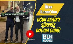 İlker Kazan'dan Uğur Alyüz'e Sürpriz Doğum Günü!