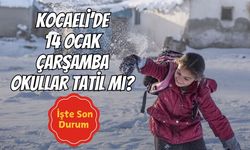 Kocaeli’de 14 Ocak Çarşamba Okullar Tatil mi? İşte Son Durum