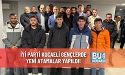 İYİ Parti Kocaeli Gençlerde Yeni Atamalar Yapıldı!