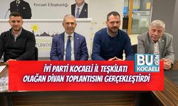 İYİ Parti Kocaeli İl Teşkilatı Olağan Divan Toplantısını Gerçekleştirdi