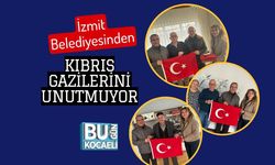 İzmit Belediyesinden Kıbrıs Gazilerini Unutmuyor