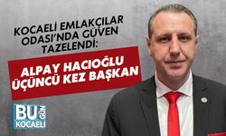 Kocaeli Emlakçılar Odası’nda Güven Tazelendi: Alpay Hacıoğlu Üçüncü Kez Başkan