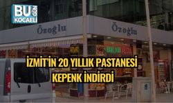 İzmit’in 20 Yıllık Pastanesi Kepenk İndirdi