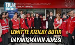 İzmit’te Kızılay Butik Dayanışmanın Adresi
