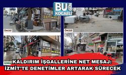Kaldırım İşgallerine Net Mesaj: İzmit’te Denetimler Artarak Sürecek