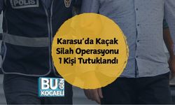 Karasu’da Kaçak Silah Operasyonu: 1 Kişi Tutuklandı