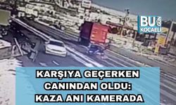 Karşıya Geçerken Canından Oldu: Kaza Anı Kamerada