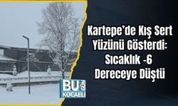 Kartepe’de Kış Sert Yüzünü Gösterdi: Sıcaklık -6 Dereceye Düştü