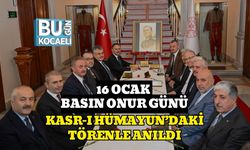 16 Ocak Basın Onur Günü, Kasr-ı Hümayun’daki Törenle Anıldı