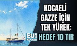 Kocaeli Gazze İçin Tek Yürek: Hedef 10 Tır