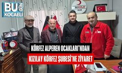 Körfez Alperen Ocakları’ndan Kızılay Körfez Şubesi’ne Ziyaret