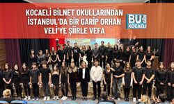 Kocaeli Bilnet Okullarından İstanbul’da Bir Garip Orhan Veli’ye Şiirle Vefa