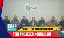 Kocaeli Emlakçılar Odası’nda Yeni Projeler Konuşuldu