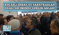 Kocaeli Esnaf ve Sanatkarlar Odası Seçiminde Gergin Anlar!