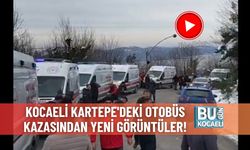 Kocaeli Kartepe'deki Otobüs Kazasından Yeni Görüntüler!