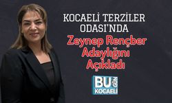 Kocaeli Terziler Odası'nda Zeynep Rençber Adaylığını Açıkladı
