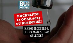 Kocaeli’de 24 Ocak 2026 Su Kesintisi! Hangi İlçelerde, Ne Zaman Sular Gelecek?