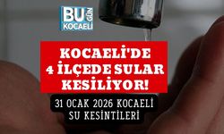 Kocaeli'de 4 İlçede Sular Kesiliyor! 31 Ocak 2026 Kocaeli Su Kesintileri