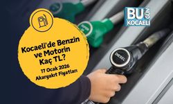 Kocaeli'de Benzin ve Motorin Kaç TL? 17 Ocak 2026 Akaryakıt Fiyatları