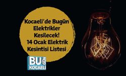 Kocaeli’de Bugün Elektrikler Kesilecek! 14 Ocak Elektrik Kesintisi Listesi