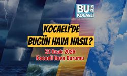 Kocaeli'de Bugün Hava Nasıl? 23 Ocak 2026 Kocaeli Hava Durumu