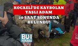 Kocaeli'de Kaybolan Yaşlı Adam 20 Saat Sonunda Bulundu!