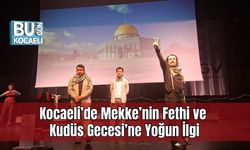 Kocaeli’de Mekke’nin Fethi ve Kudüs Gecesi’ne Yoğun İlgi