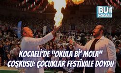 Kocaeli’de “Okula Bi’ Mola” Coşkusu: Çocuklar Festivale Doydu
