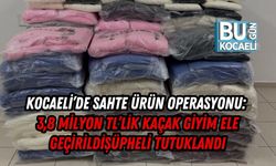 Kocaeli’de Sahte Ürün Operasyonu: 3,8 Milyon Tl’lik Kaçak Giyim Ele Geçirildi
