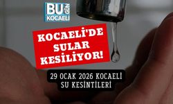 Kocaeli'de Sular Kesiliyor! 29 Ocak 2026 Kocaeli Su Kesintileri