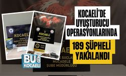 Kocaeli'de Uyuşturucu Operasyonlarında 189 Şüpheli Yakalandı