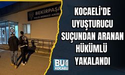 Kocaeli'de Uyuşturucu Suçundan Aranan Hükümlü Yakalandı
