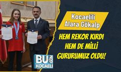 Kocaelili Alara Gökalp Hem Rekor Kırdı Hem de Milli Gururumuz Oldu!