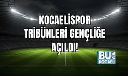 Kocaelispor Tribünleri Gençliğe Açıldı!
