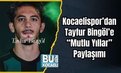 Kocaelispor’dan Tayfur Bingöl’e “Mutlu Yıllar” Paylaşımı