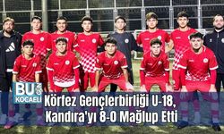 Körfez Gençlerbirliği U-18, Kandıra'yı 8-0 Mağlup Etti